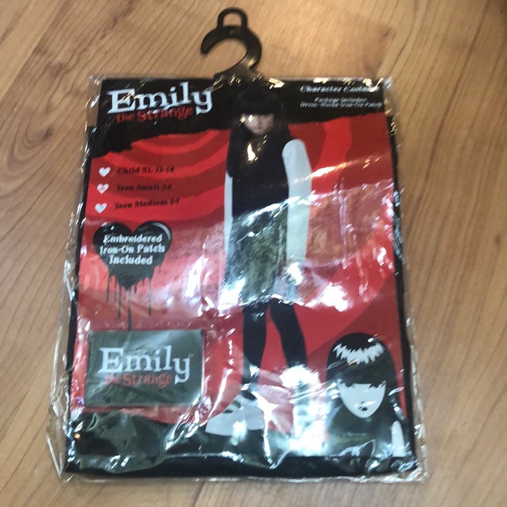 Emily the Strange Black Gothic Halloween Costume